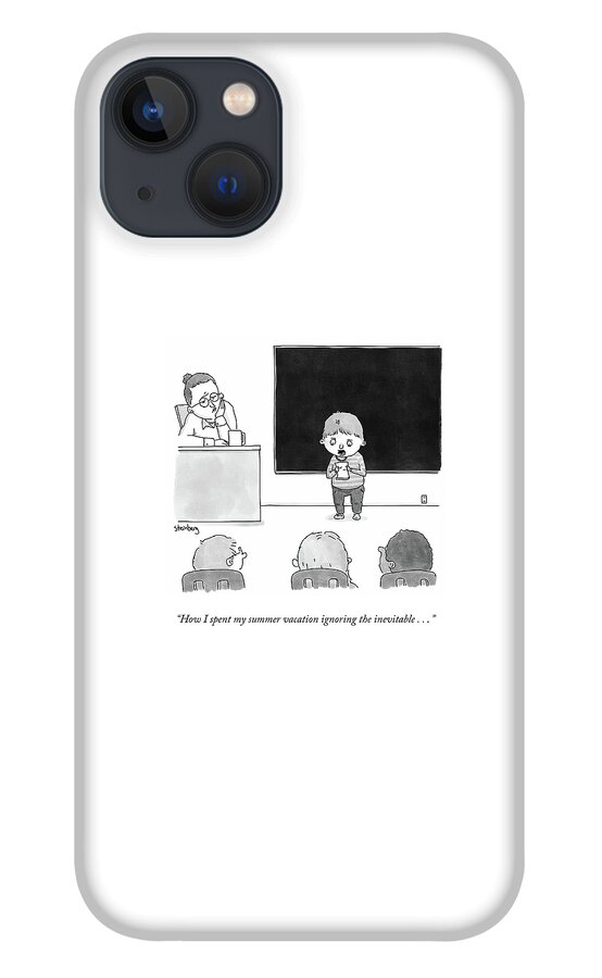 How I Spent My Summer Vacation iPhone 13 Case