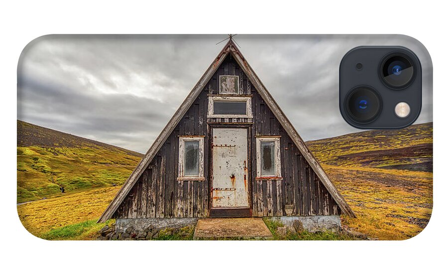David Letts iPhone 13 Case featuring the photograph Iceland Chalet by David Letts