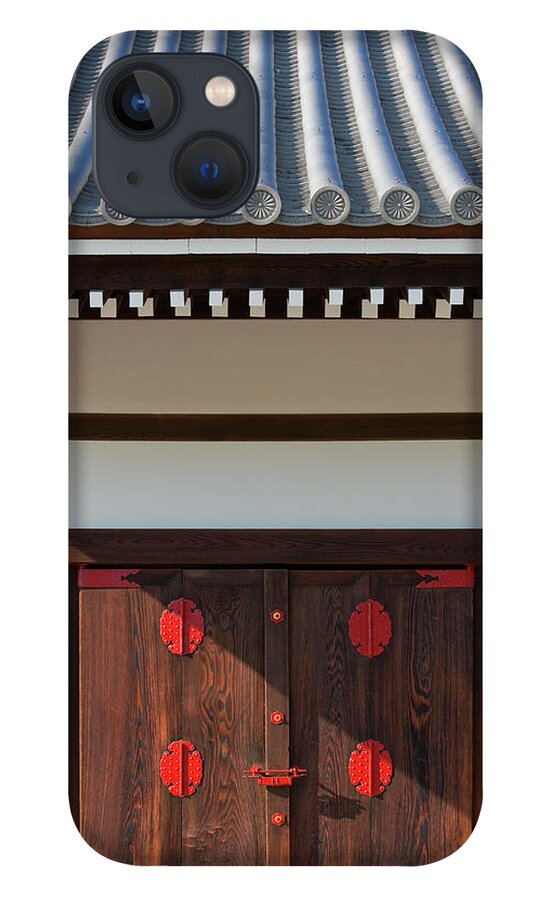 Outdoors iPhone 13 Case featuring the photograph Imperial Palace Architecture In Kyoto by B. Tanaka