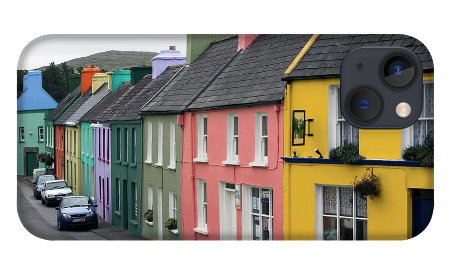 Row House iPhone 13 Case featuring the photograph Ireland, County Cork, Beara Peninsula by Glen Allison