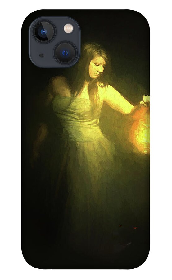 Maiden iPhone 13 Case featuring the digital art It Beckons Me by Mark Allen