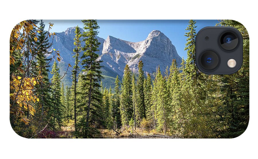 Canmore iPhone 13 Case featuring the photograph Kananaskis Country from Canmore by Tim Kathka