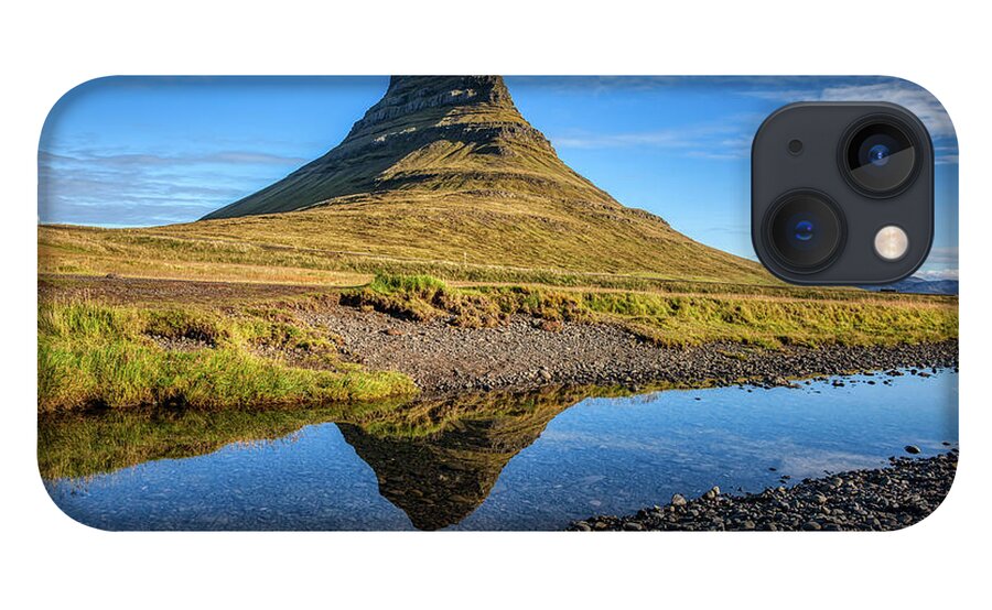 David Letts iPhone 13 Case featuring the photograph Kirkjufell Mountain by David Letts