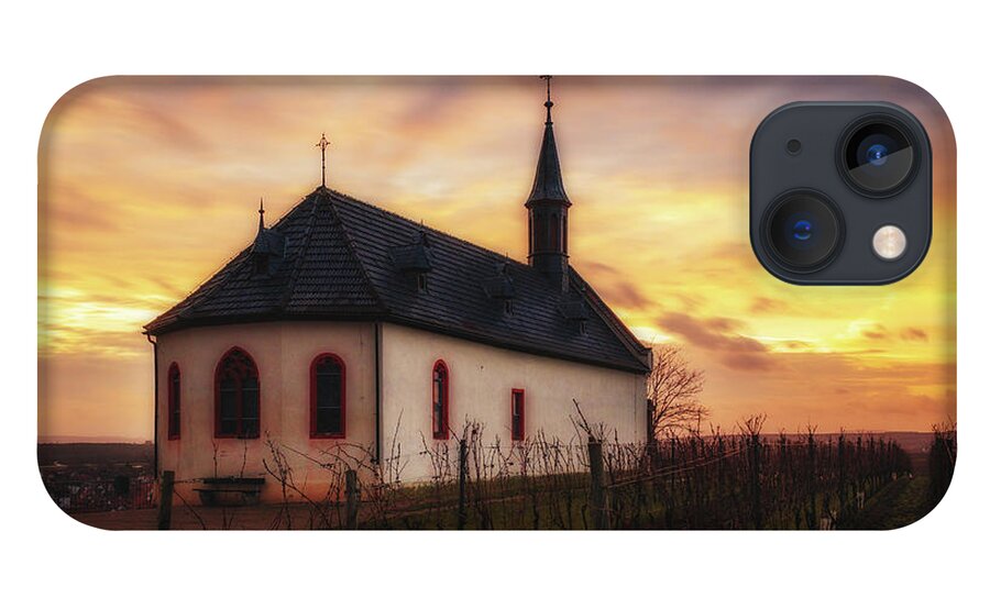 Worms iPhone 13 Case featuring the photograph Klausenbergkapelle by Marc Braner