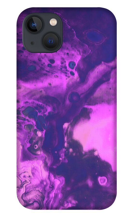 Glitch iPhone 13 Case featuring the digital art Kool-Aid by Jennifer Walsh