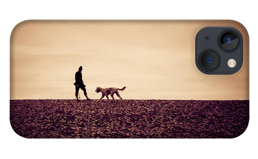Dog iPhone 13 Case featuring the photograph Lady with Dog by Anamar Pictures