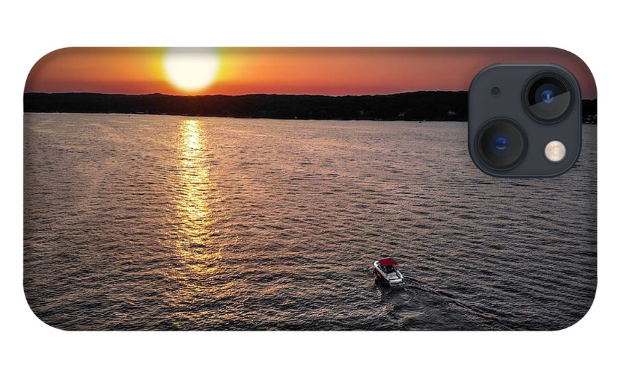 Lake Geneva iPhone 13 Case featuring the photograph Lake Geneva Sunset by Bobby K