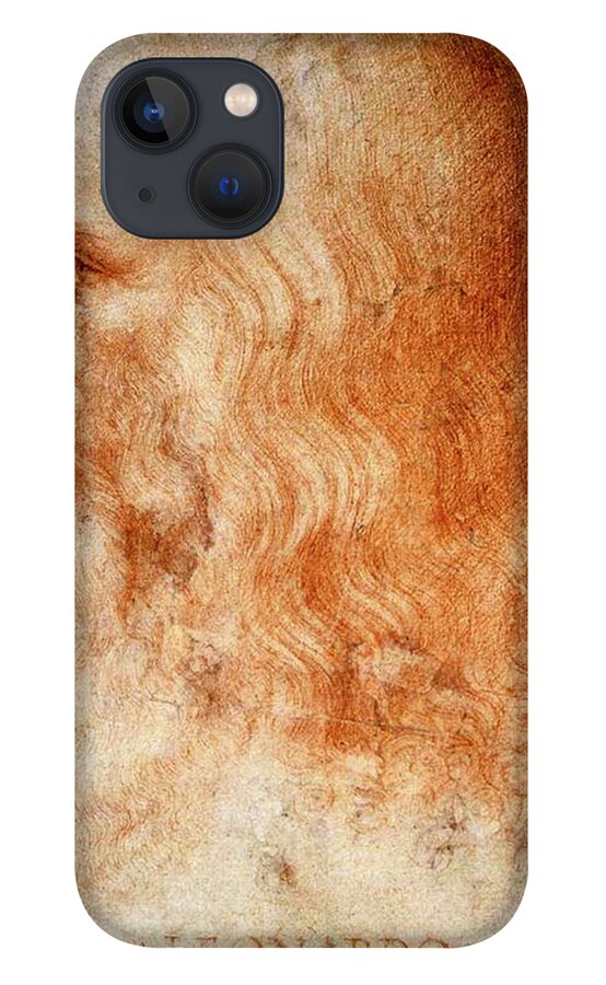 Leonardo Da Vinci iPhone 13 Case featuring the painting Leonardo da Vinci by Francesco Melzi
