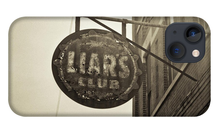 Nightclub iPhone 13 Case featuring the photograph Liars Club Chicago by T Scott Carlisle
