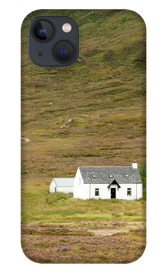 Guesthouse iPhone 13 Case featuring the photograph Lonely House in Scotland by Michalakis Ppalis