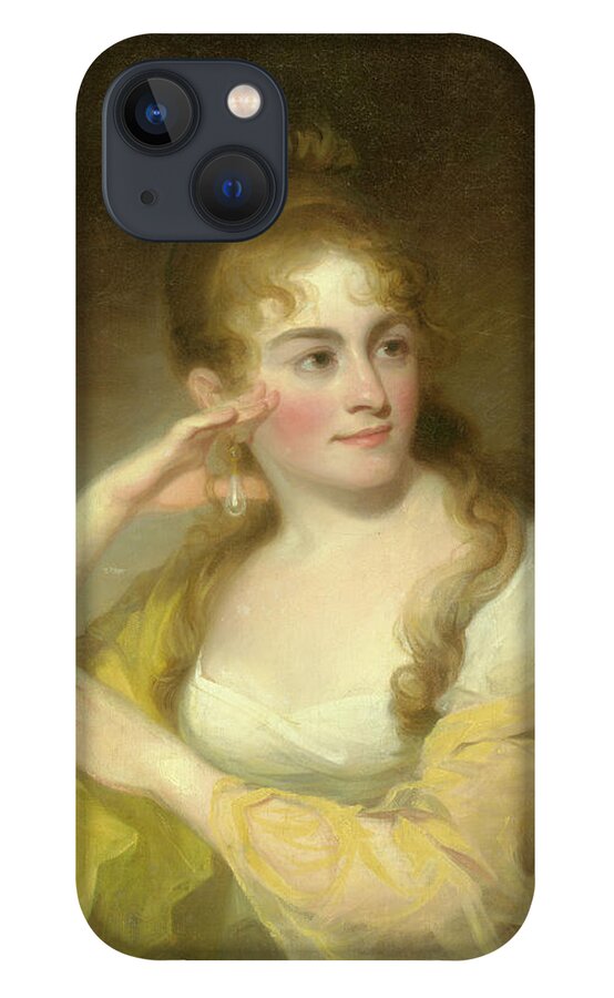 Lydia iPhone 13 Case featuring the painting Portrait of Lydia Leaming, 1806 by Thomas Sully