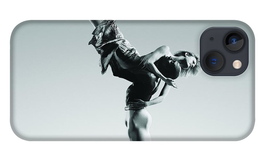 Expertise iPhone 13 Case featuring the photograph Male Dancer Supporting Female Dancer In by Chris Nash