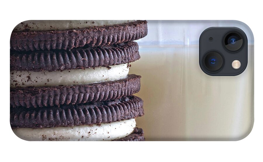 Oreo iPhone 13 Case featuring the photograph Milk And Cookies by Billy Knight
