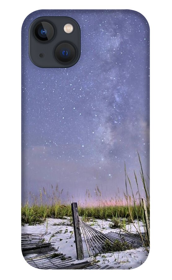 Milky Way iPhone 13 Case featuring the photograph Milky Way Over The Beach by JC Findley