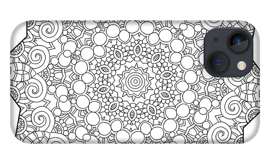 Coloring pages iPhone 13 Case
