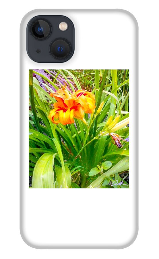 Wall Art iPhone 13 Case featuring the photograph Monarch of the garden by Cepiatone Fine Art Callie E Austin