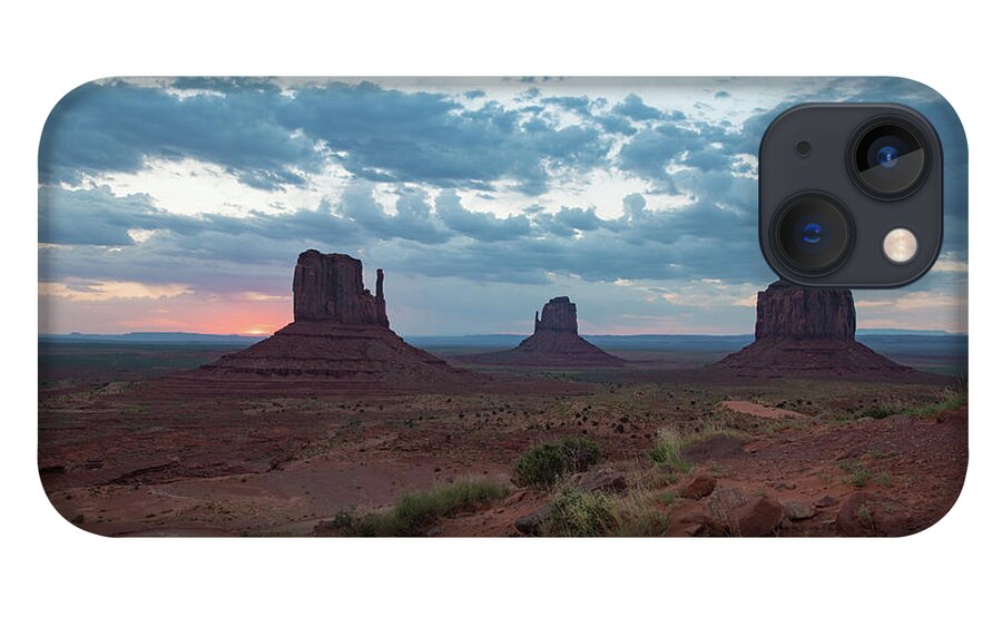 Monument Valley iPhone 13 Case featuring the photograph Monument Valley Before Sunrise by Mark Duehmig