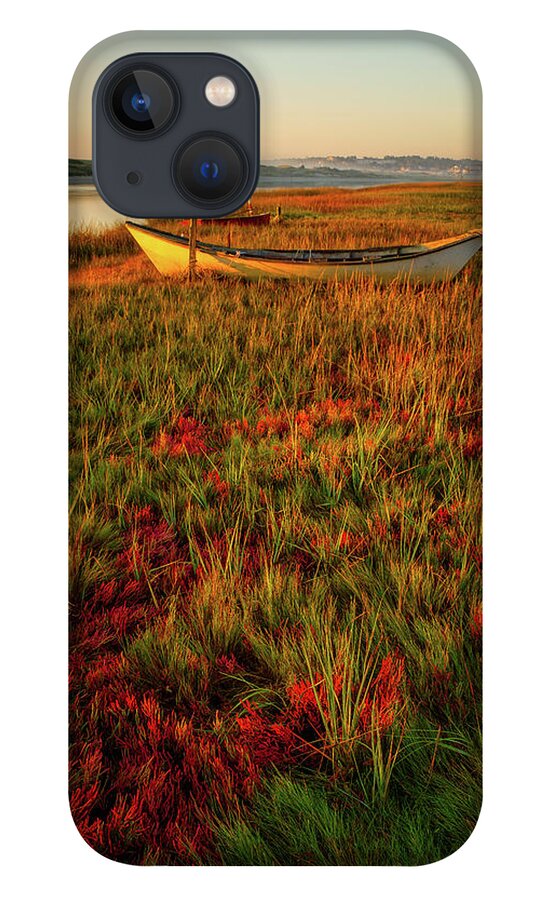 Footbridge Beach iPhone 13 Case featuring the photograph Morning Dory by Jeff Sinon