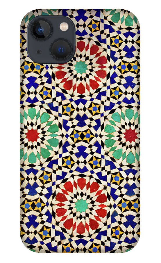 Mosque iPhone 13 Case featuring the photograph Moroccan Mosaics by Kelly Cheng Travel Photography
