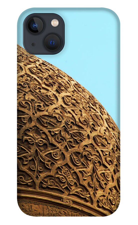 Built Structure iPhone 13 Case featuring the photograph Mosque Dome by Photo Taken By Emad Omar