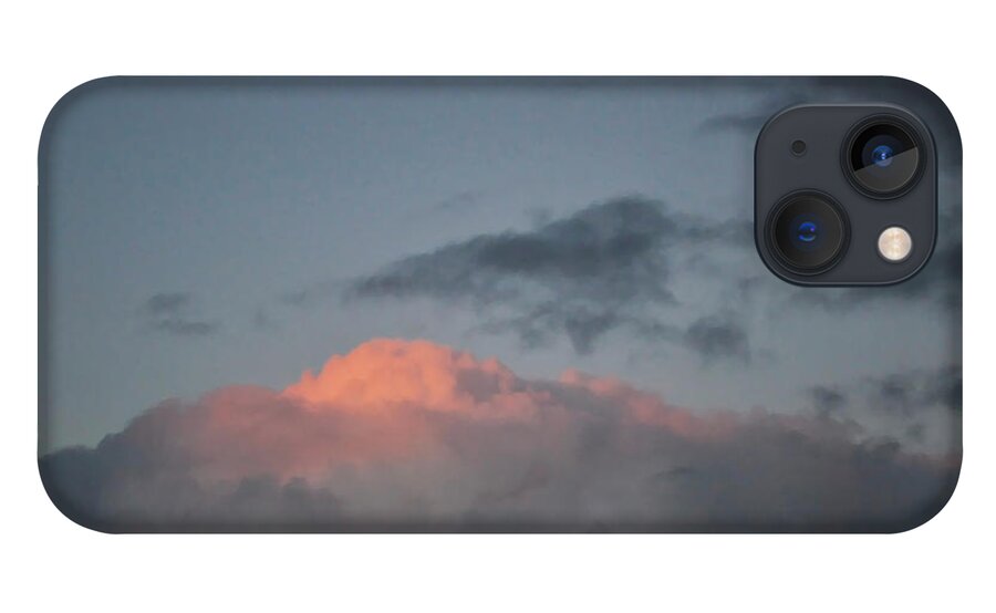 Salmon iPhone 13 Case featuring the photograph Mountain Cloud by Kathleen Gauthier