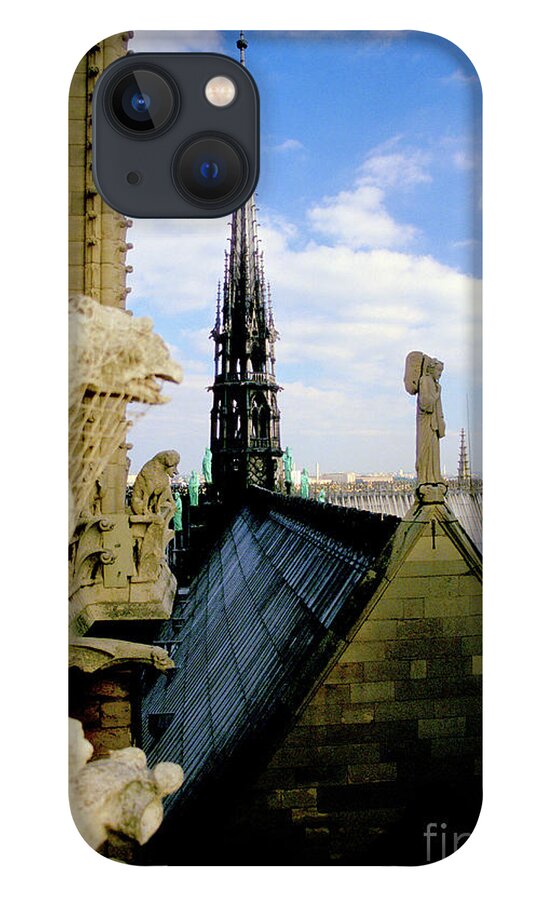 Spire iPhone 13 Case featuring the photograph Notre Dame - No. 1 by Steve Ember