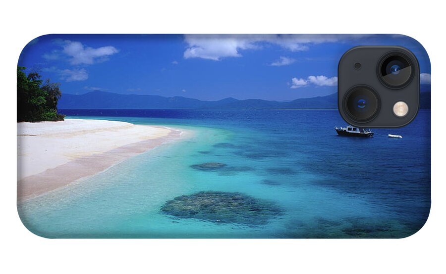 Seascape iPhone 13 Case featuring the photograph Nudey Beach, Fitzroy Island National by Richard I'anson