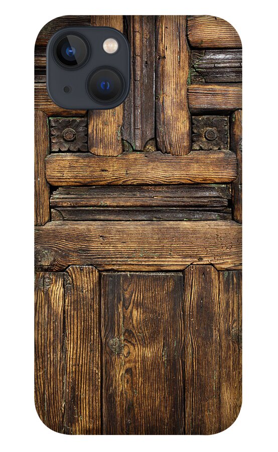 Arch iPhone 13 Case featuring the photograph Old Wooden Door by Logosstock