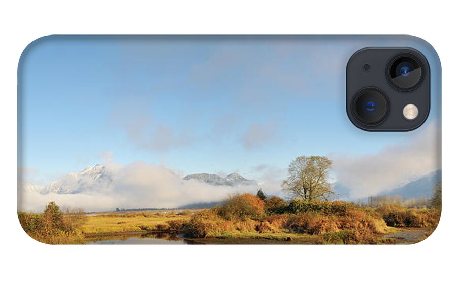 Tranquility iPhone 13 Case featuring the photograph Pitt Polder Autumn by Lijuan Guo Photography
