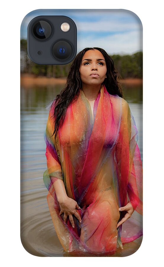 Glamour iPhone 13 Case featuring the photograph Rainbow lake by Stephen Vann