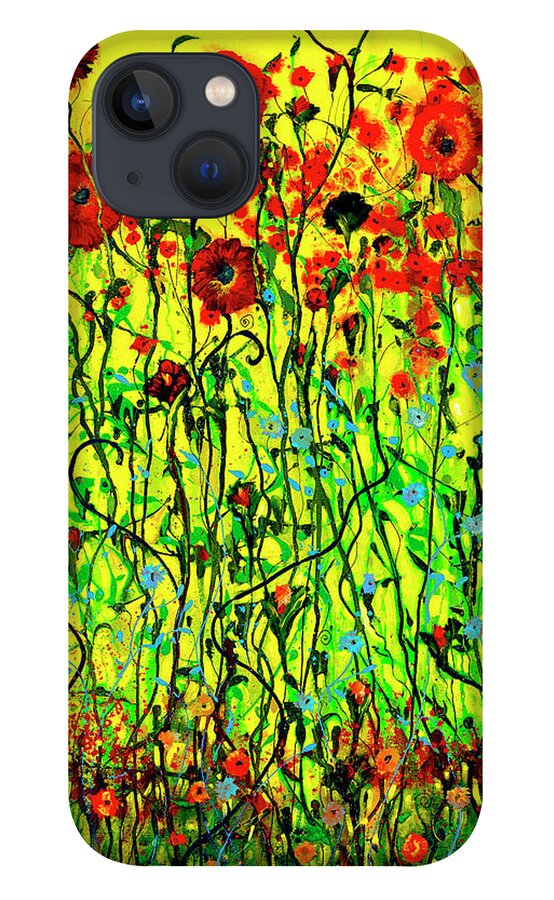  iPhone 13 Case featuring the painting Rendezvous With Nature by Ford Smith