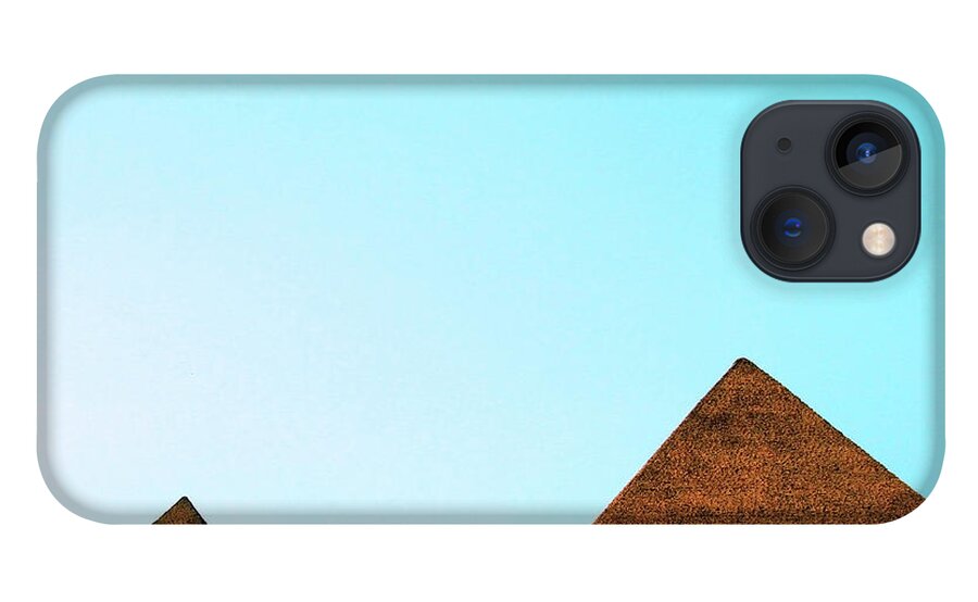 Tranquility iPhone 13 Case featuring the photograph Replica Of The Great Pyramid Of Giza by Nora Carol Photography