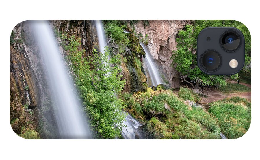 Rifle Falls iPhone 13 Case featuring the photograph Rifle Falls by Angela Moyer