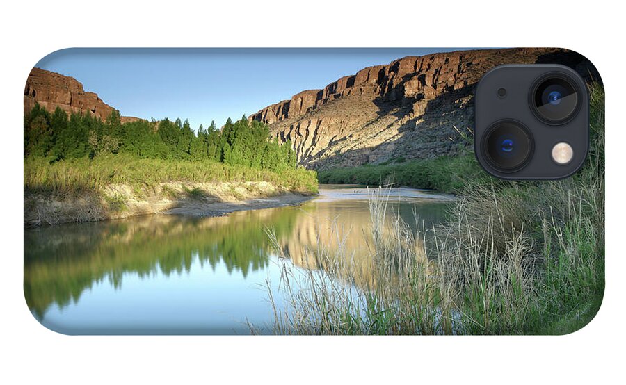 Recreational Pursuit iPhone 13 Case featuring the photograph Rio Grande Morning by Ericfoltz