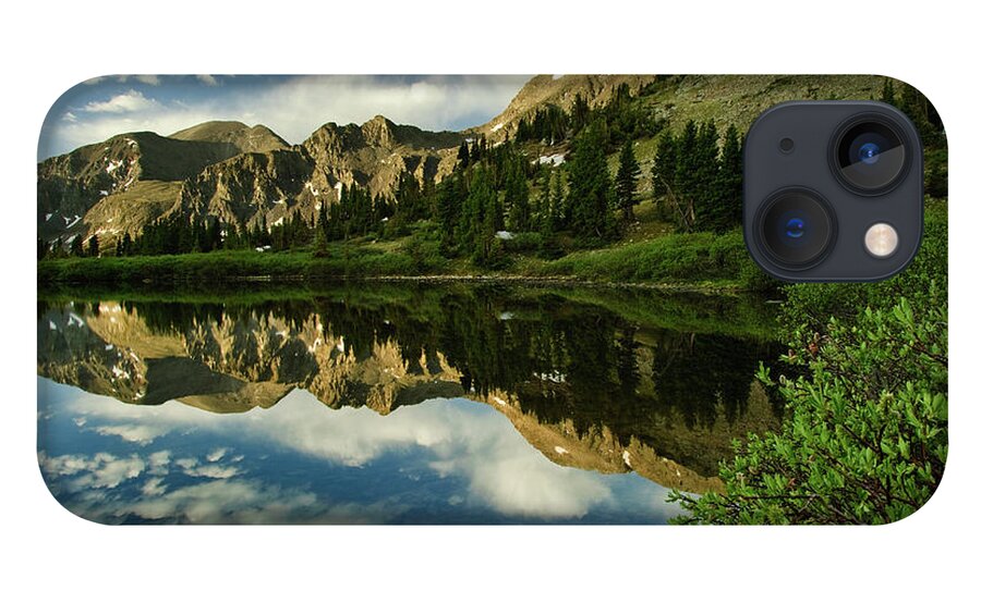 Tranquility iPhone 13 Case featuring the photograph Rocky Mountain Reflections by Robin Wilson Photography