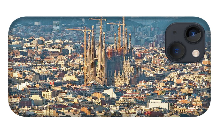 Sagrada Familia iPhone 13 Case featuring the photograph Sagrada Familia by Tatyana Kildisheva