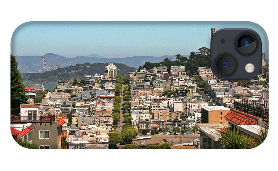 San Francisco iPhone 13 Case featuring the photograph San Francisco - Telegraph Hill by Richard Krebs