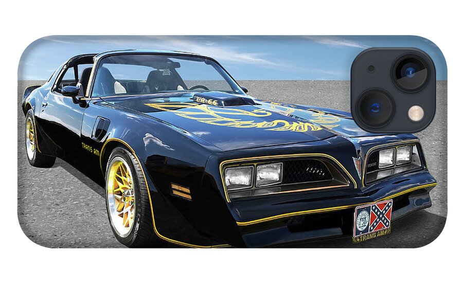 Pontiac Firebird iPhone 13 Case featuring the photograph Smokey And The Bandit Trans Am by Gill Billington