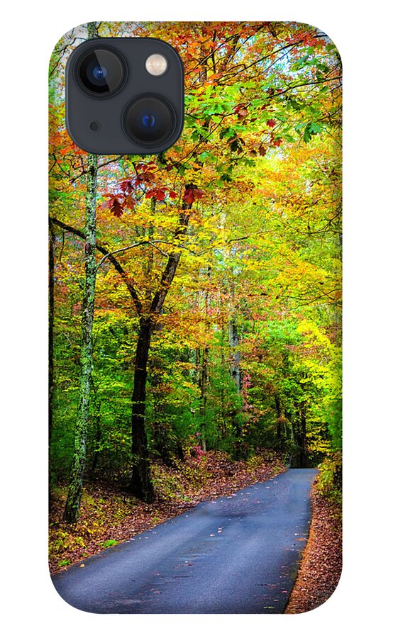 Appalachia iPhone 13 Case featuring the photograph Smoky Mountain Autumn Colors by Debra and Dave Vanderlaan