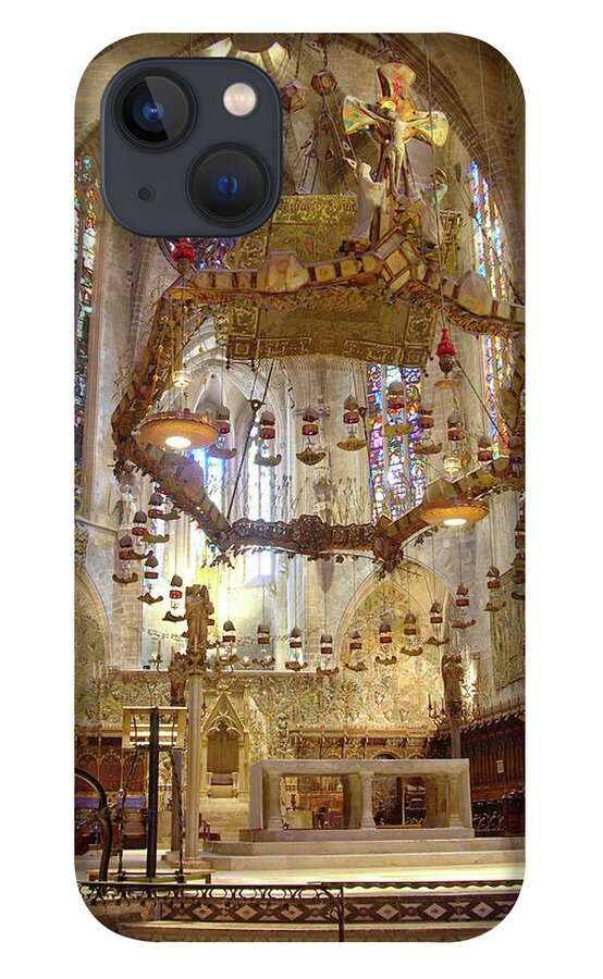 Interior iPhone 13 Case featuring the photograph Spanish Cathedral by Kathleen Gauthier