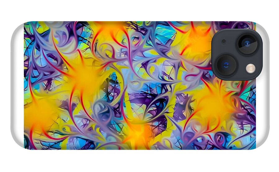 Wall Art iPhone 13 Case featuring the digital art Starfish family by Cepiatone Fine Art Callie E Austin