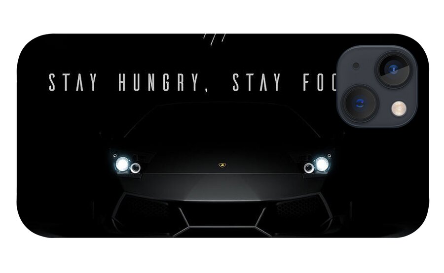  iPhone 13 Case featuring the digital art Stay Hungry by Hustlinc