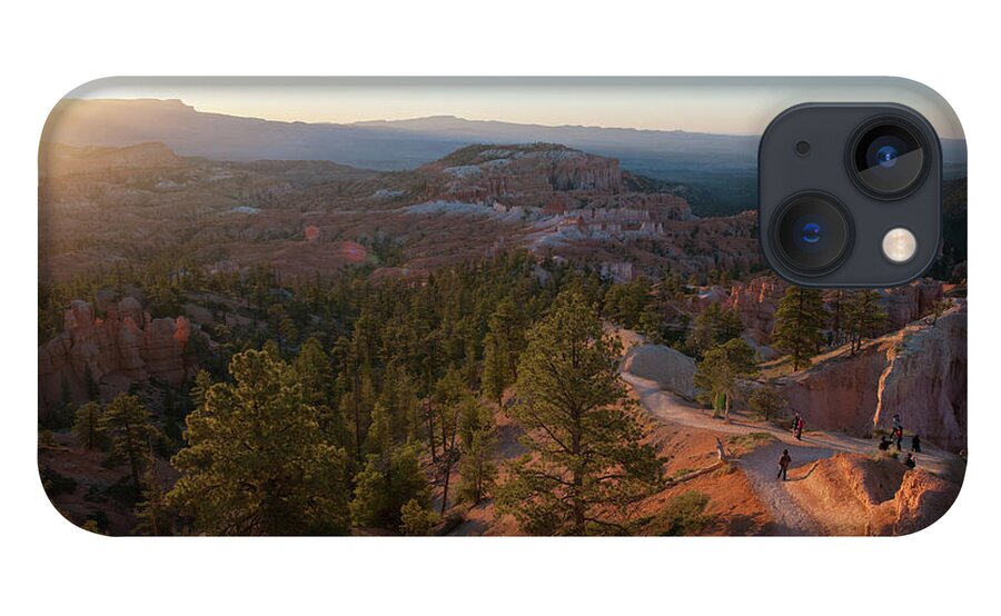 Bryce Canyon iPhone 13 Case featuring the photograph Sunrise Over Bryce Canyon by Mark Duehmig