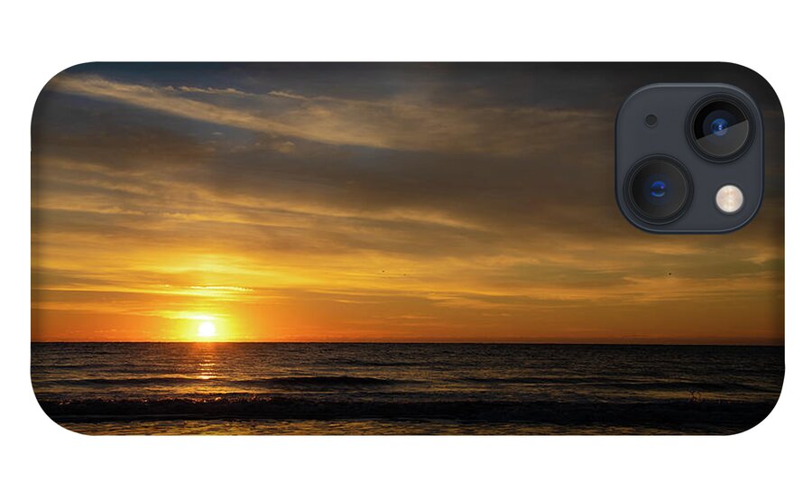 Sunrise iPhone 13 Case featuring the photograph Sunrise Over Hilton Head No. 0358 by Dennis Schmidt