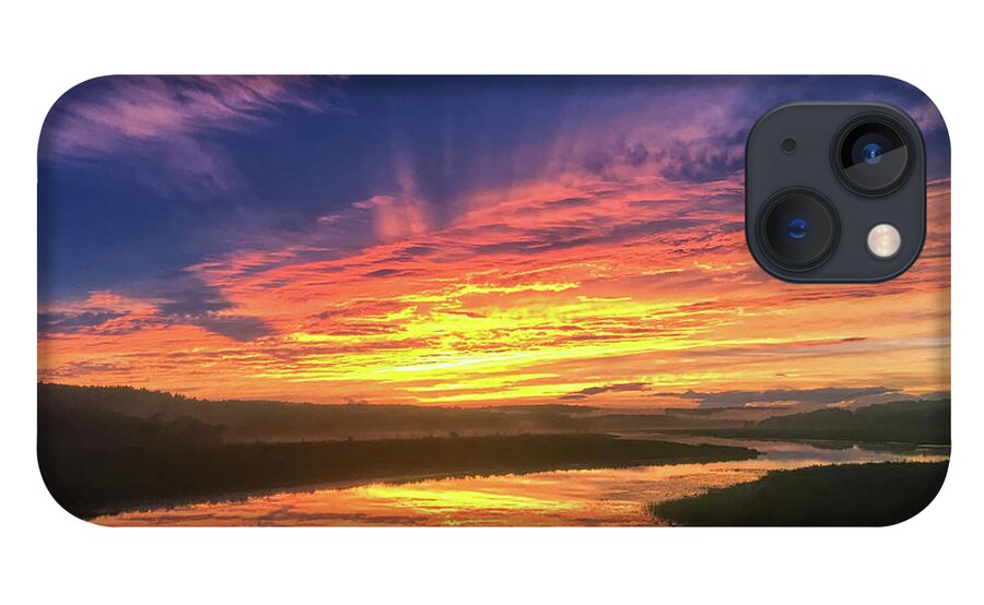 Sunset iPhone 13 Case featuring the photograph Sunset after the rain by David Pratt