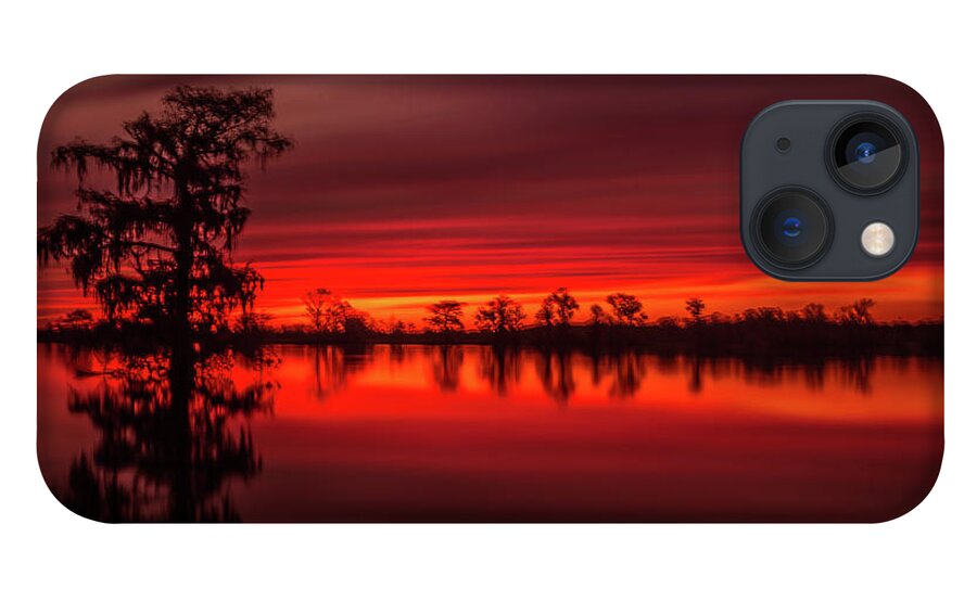 Waccamaw River iPhone 13 Case featuring the photograph Sunset on the Waccamaw by Joe Granita