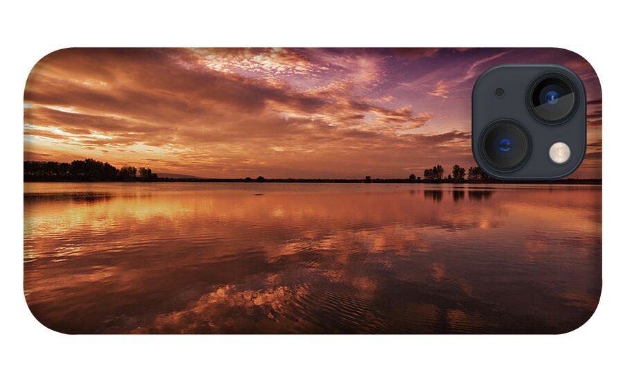 Scenics iPhone 13 Case featuring the photograph Sunset Sky by Martin Zalba