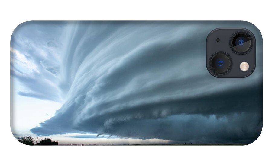 Storm iPhone 13 Case featuring the photograph Super Storm by Wesley Aston