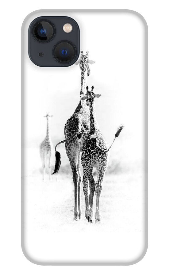 Giraffe iPhone 13 Case featuring the photograph Swish by Diana Andersen