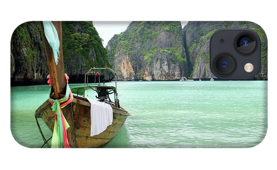 Thai Culture iPhone 13 Case featuring the photograph Thai Boat by Boryak